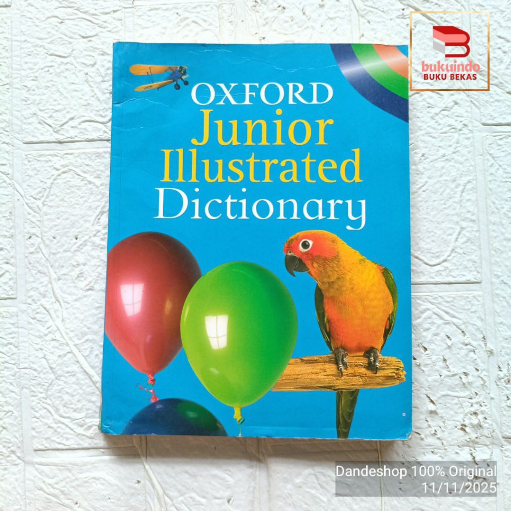 (english) OXFORD Junior Illustrated Dictionary - Buku Pengetahuan Anak Bekas Preloved