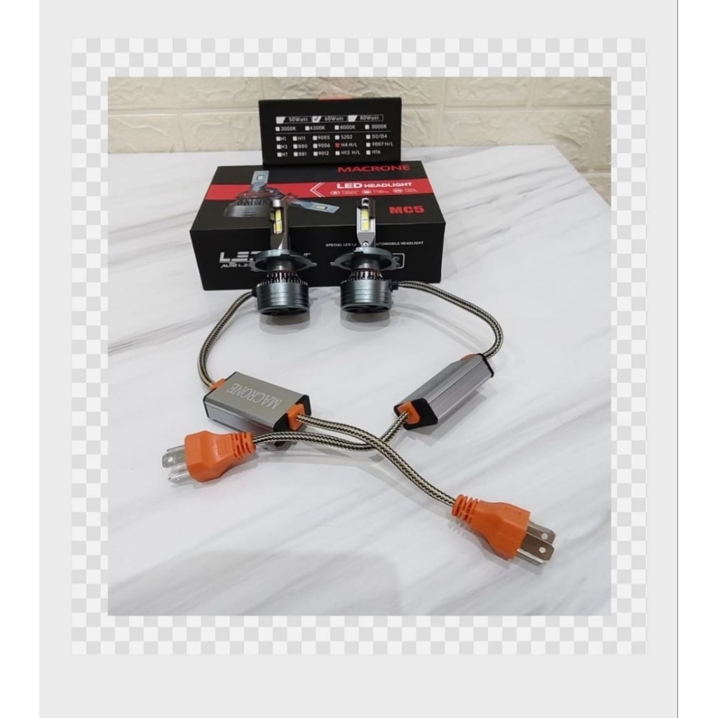 LAMPU LED MOBIL MACRONE MC5 H4