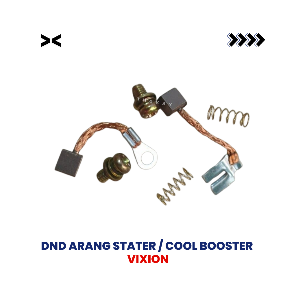 DND Arang Stater Vixion / Carbon Brush Starter Yamaha Vixion / Coolbooster Dinamo Starter Vixion