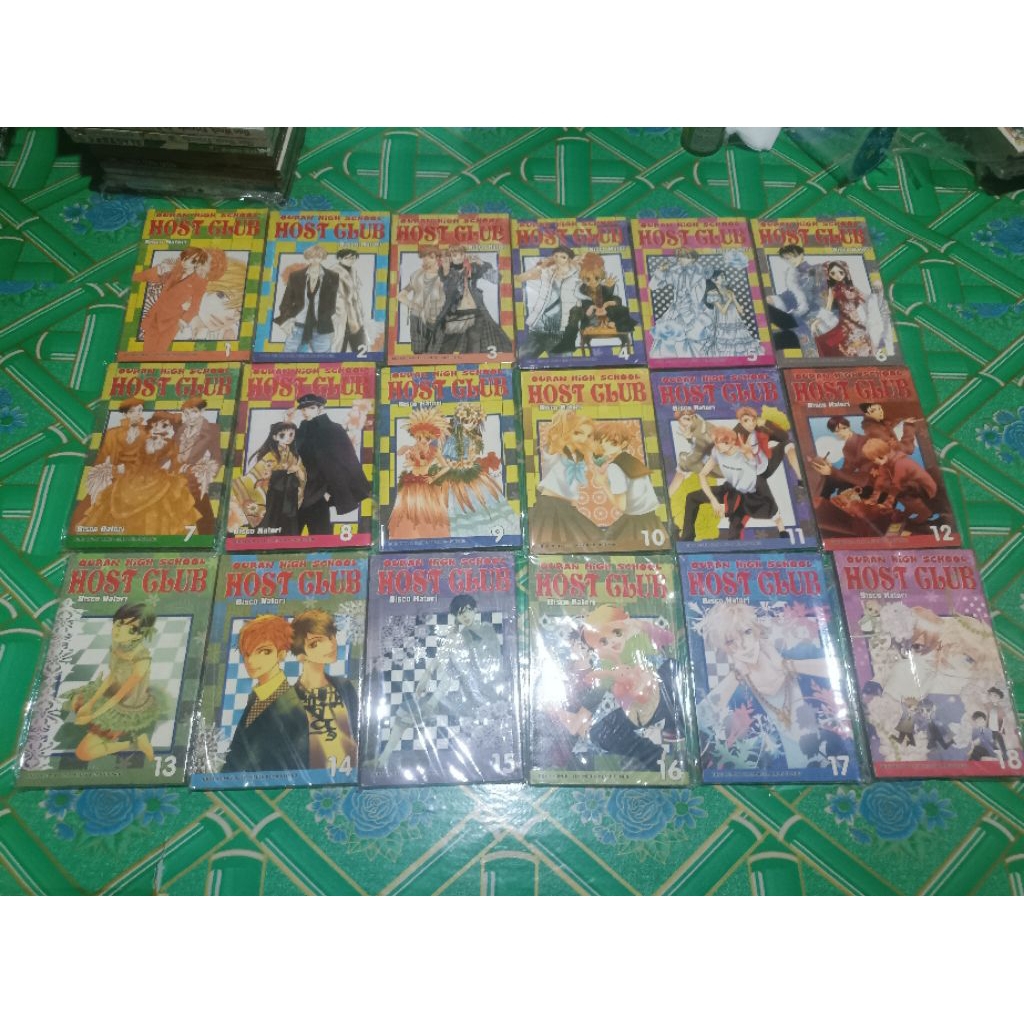 Komik ouran high school host club full set vol 1,2,3,4,5,6,7,8,9,10,11,12,13,14,15,16,17,18 / komik 