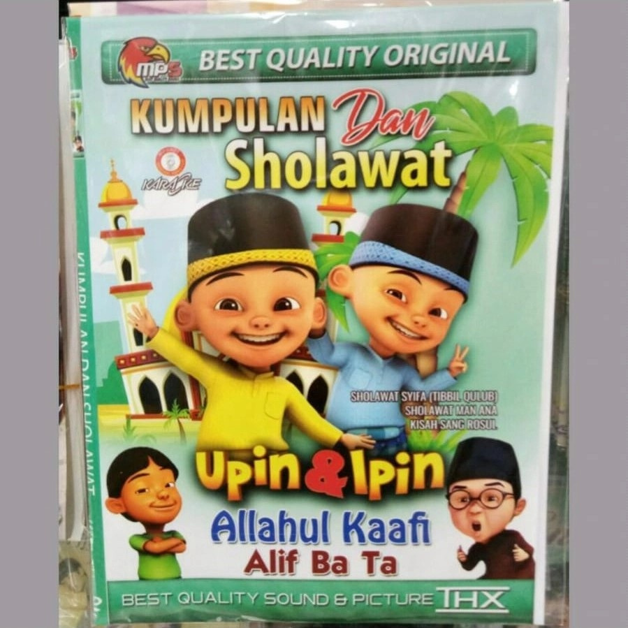 KASET KUMPULAN DOA DAN LAGU SHOLAWAT VERSI UPIN IPIN ALIF BA TA