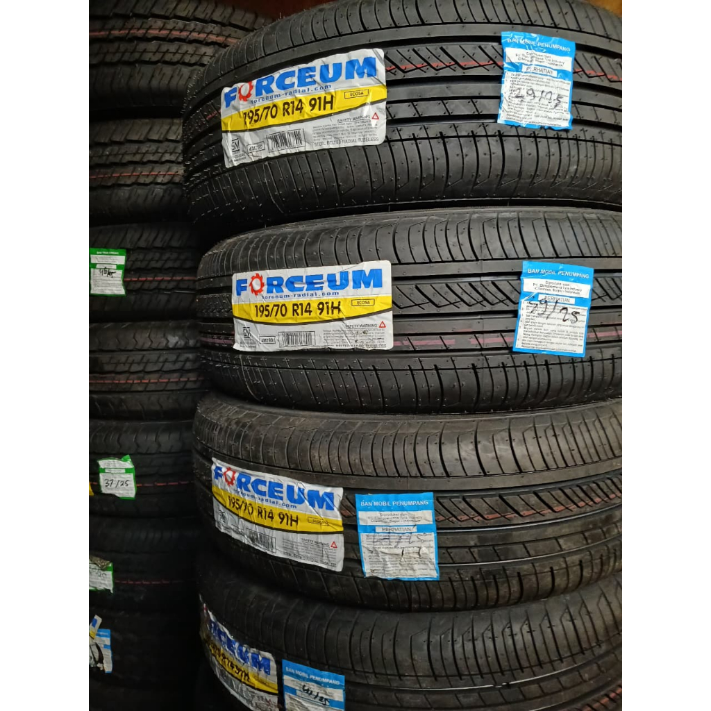 ban murah padang 195 70  r14 forceum ecosa produksi terbaru 195/70 r14