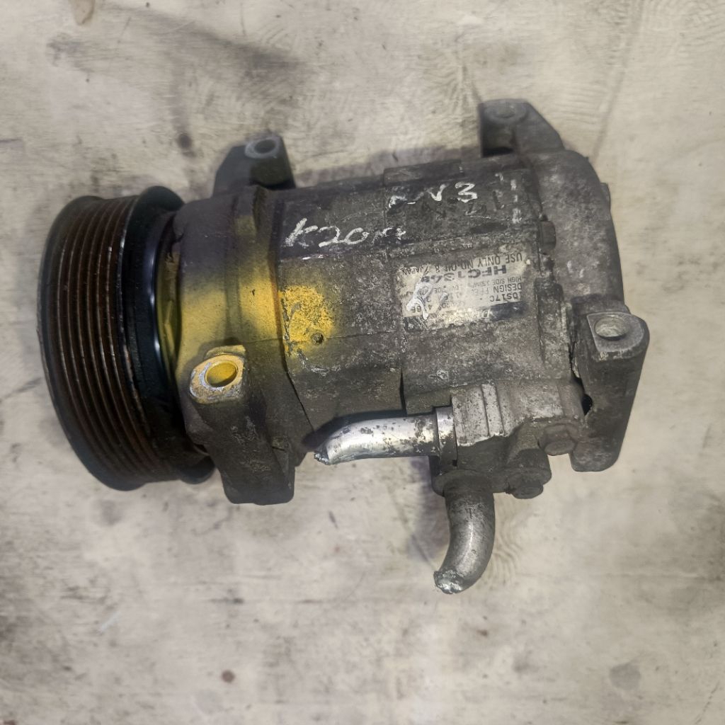 kompresor AC Mobil Honda CR-V k20 Gen2 tahun 2003/2008 Denso original jepang ex Singapore