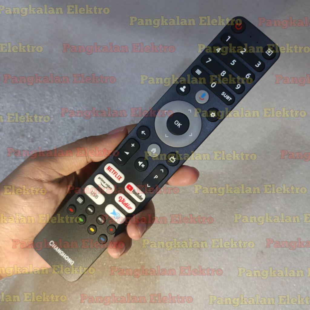REMOTE TV CHANGHONG GOOGLE TV ORIGINAL FREE COVER FREE BATERAI REMOT TV CHANGHONG GOOGLE TV ORIGINAL