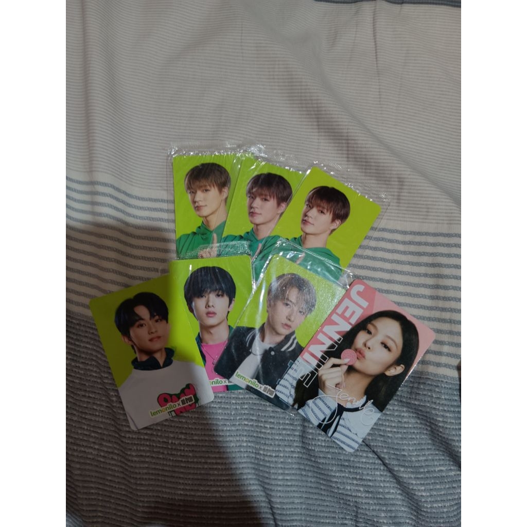 PC NCT Dream x lemonilo (official) & PC Jennie Blackpink x oreo (official)