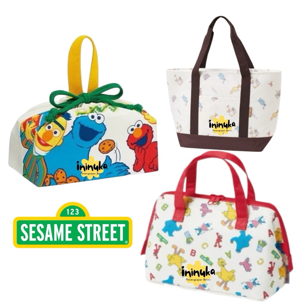 [Skater] Lunch Bag Sesame Street Elmo Tas Bekal