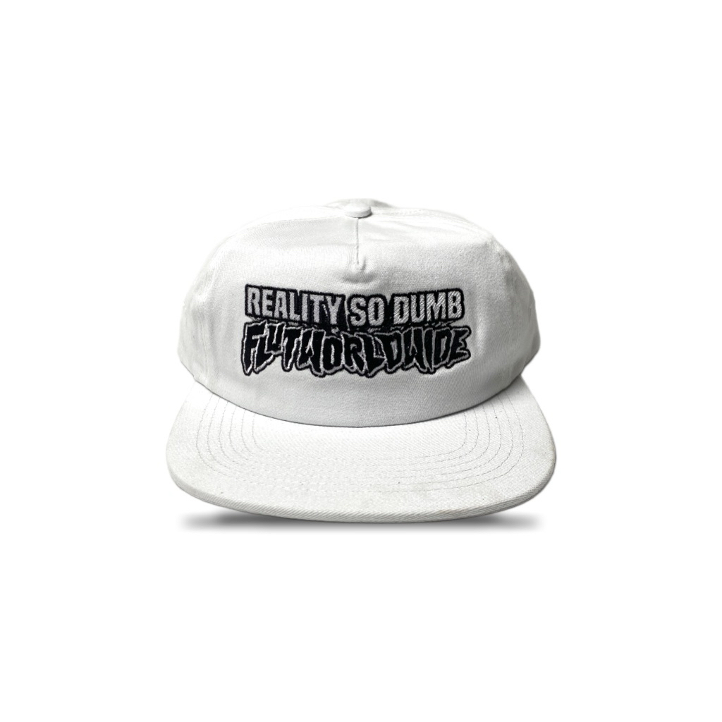 Topi Snapback Classic - Flut Worldwide RSD White Snapback