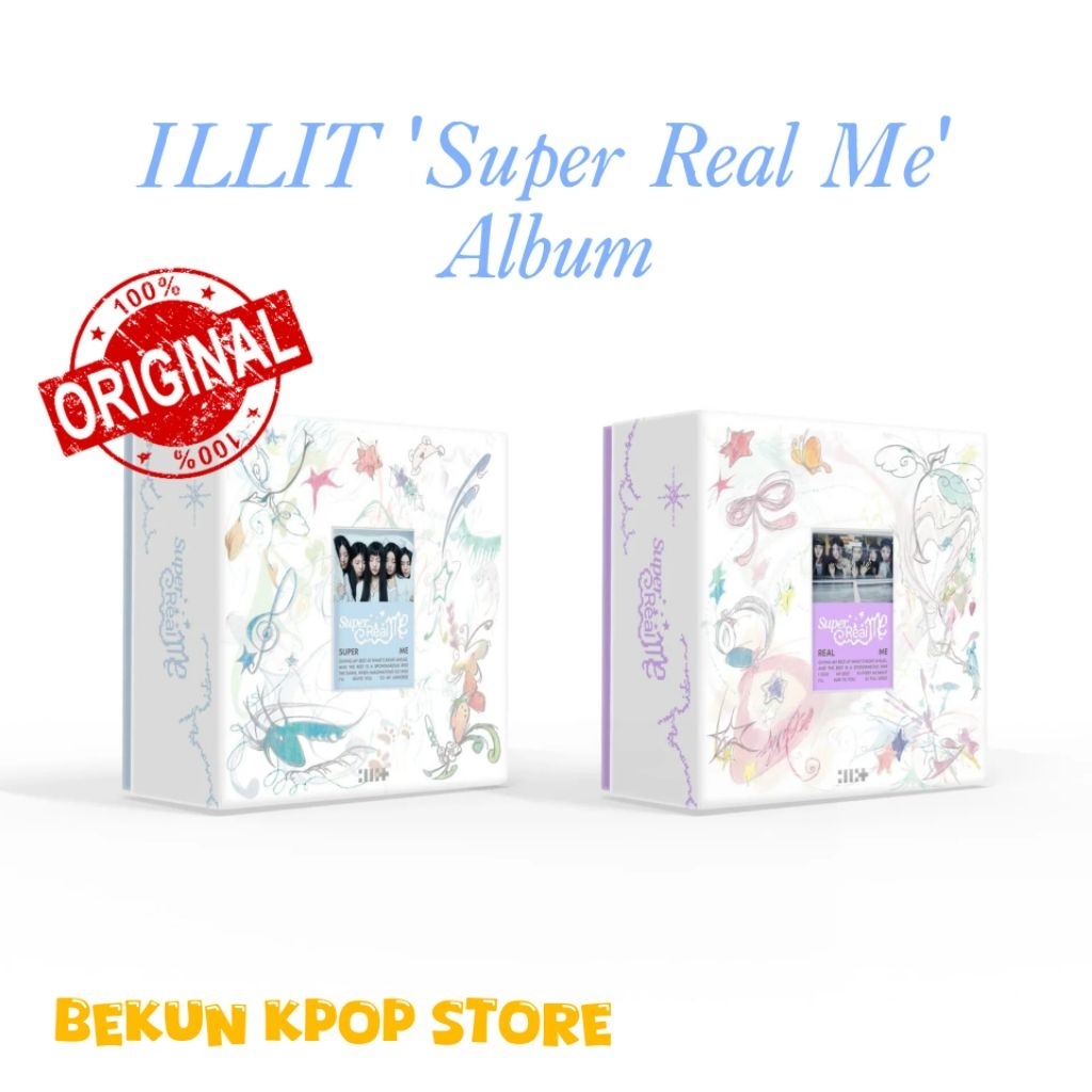 [BACA DESKRIPSI] ILLIT 'Super Real Me' Album | Original Album