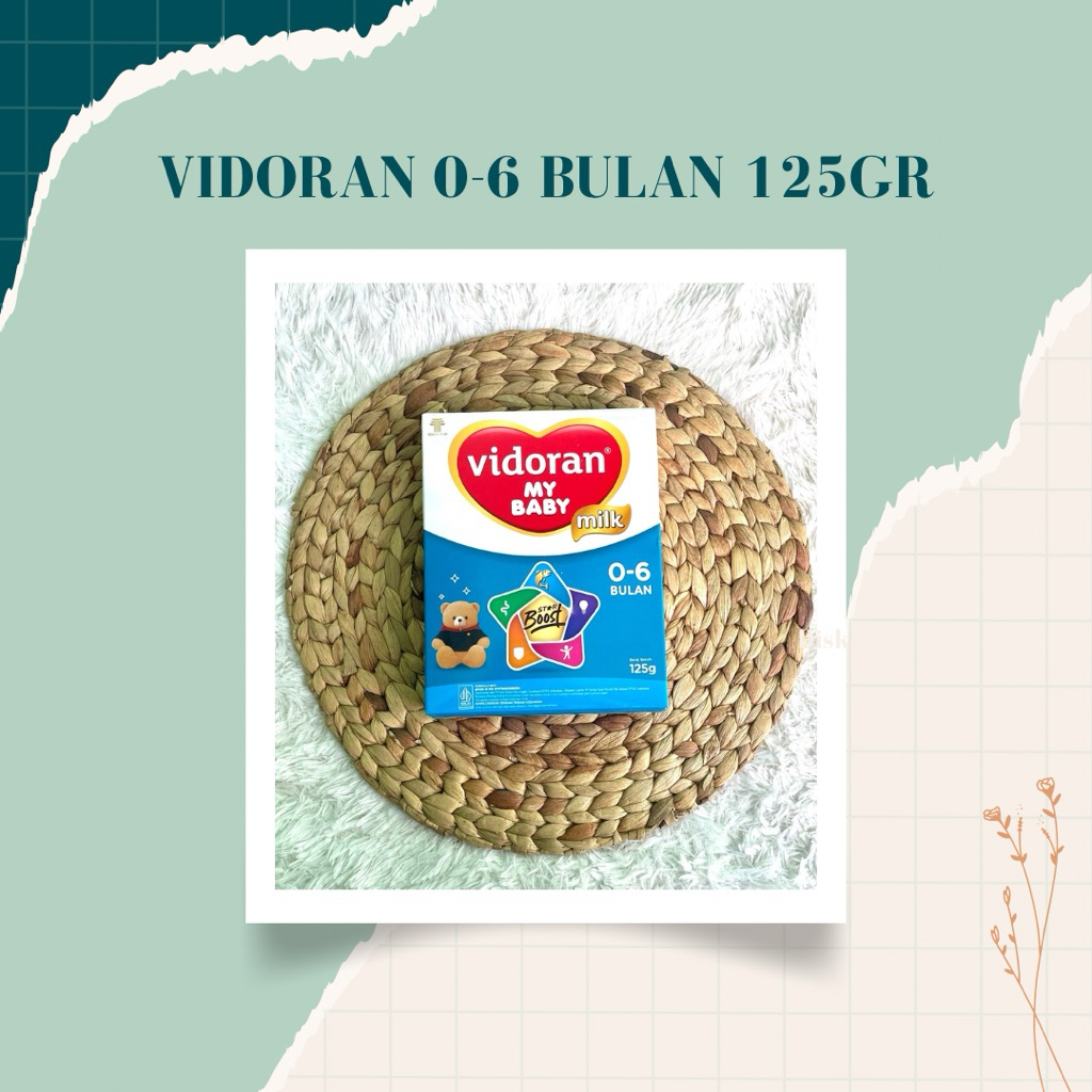 [EXP 2027] VIDORAN MY BABY 0-6 BULAN 125 GRAM/SUSU BAYI TERMURAH