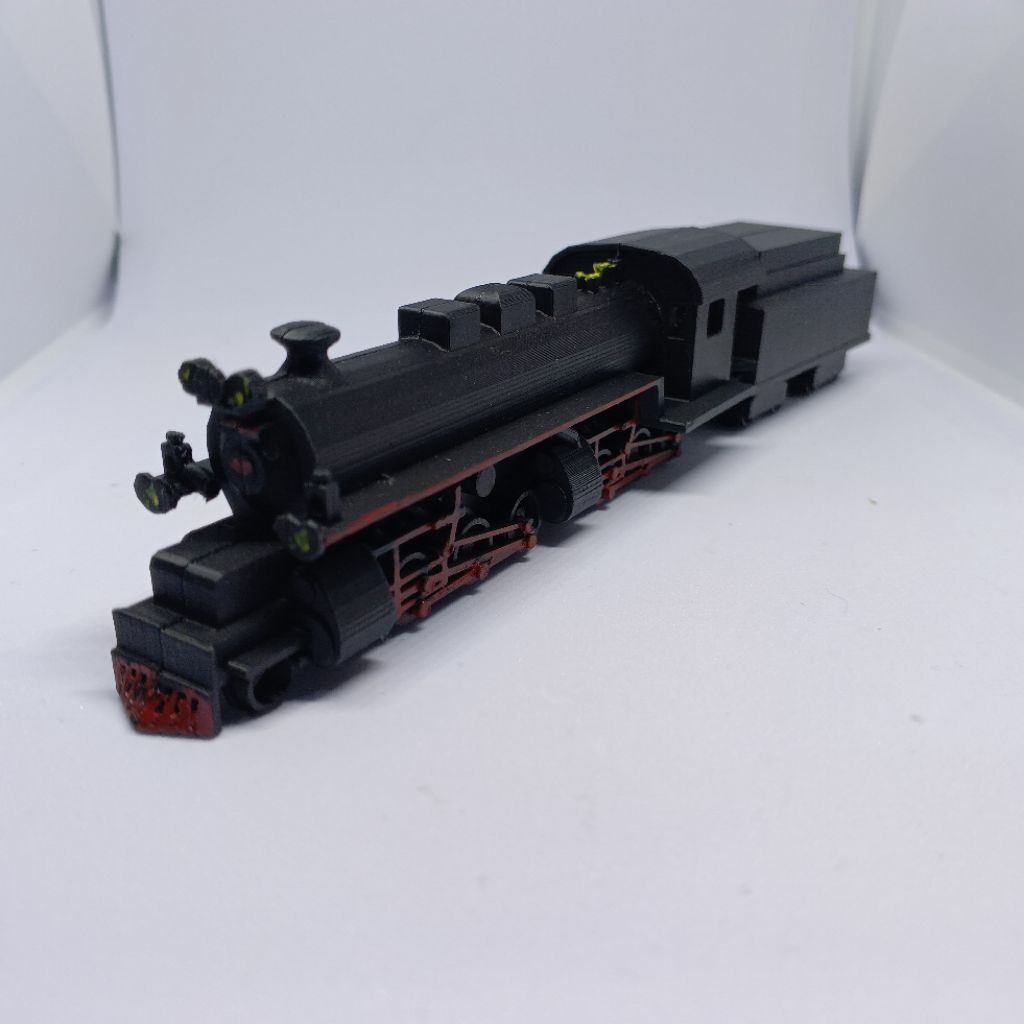 miniatur Lokomotif uap CC 50