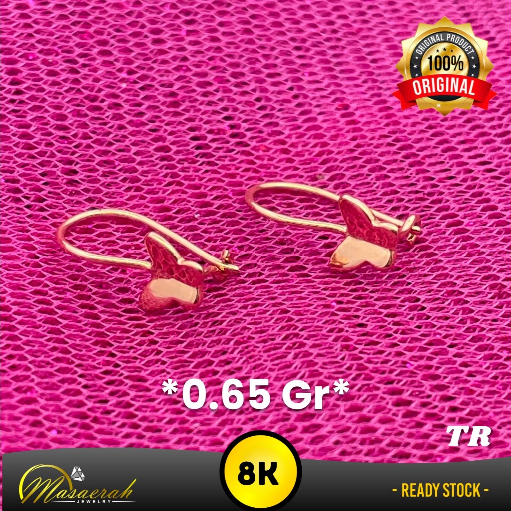 Anting Emas 8K - Toko Emas Gajah Saerah - 0.65 Gram 2448