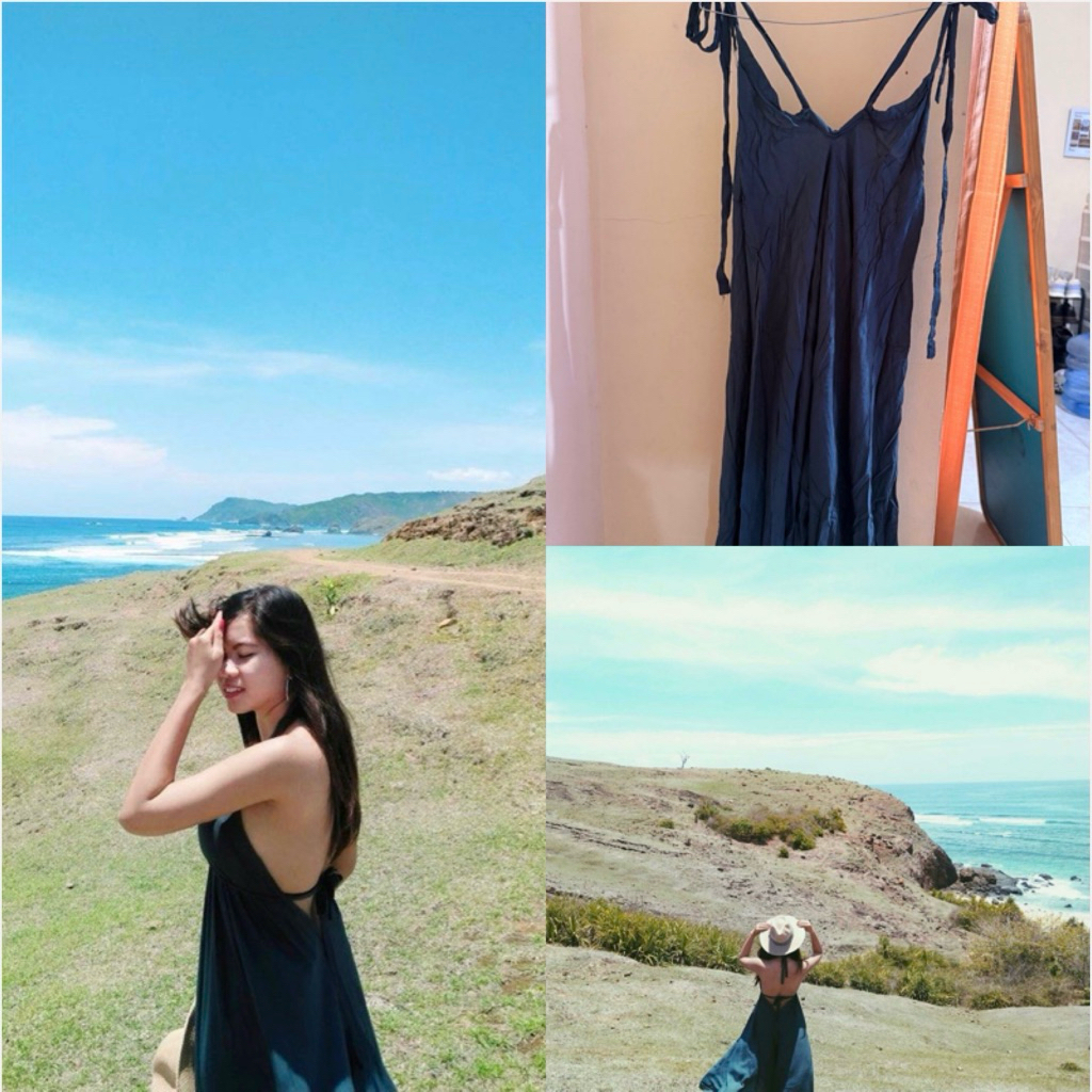 preloved dress pantai