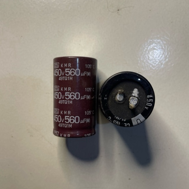 ELCO 450V 560UF (5.2/4.5cm D3cm) bekas copotan original