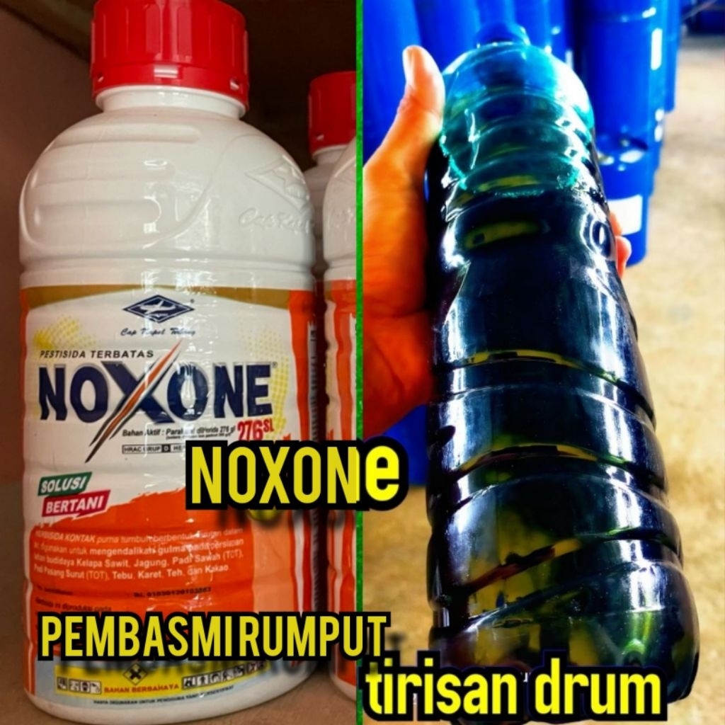 obat rumput jenis noxone kemasan 1.5liter.tirisan dr drum .sangat ampuh membasmi rumput.dosis 150ml-