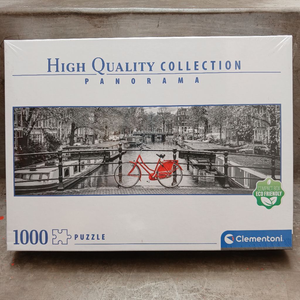 CLEMENTONI Amsterdam Bicycle Panorama 1000 pcs Jigsaw Puzzle