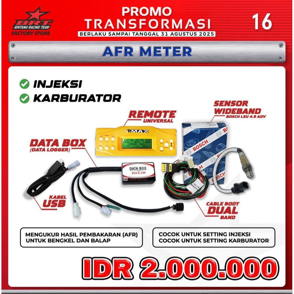 AFR METER BRT - BINTANG RACING TEAM