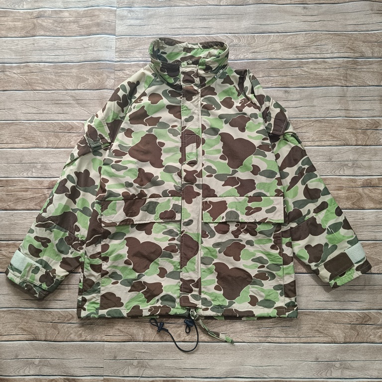 HOUSTON Inc Military Parka Jacket Camouflage L