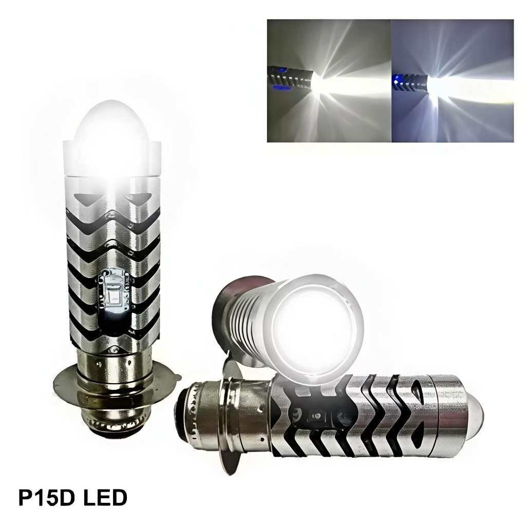 Lampu LED H6 Laser Hi Lo Lampu Utama Motor LED Laser H6 Berkualitas dan Super Terang