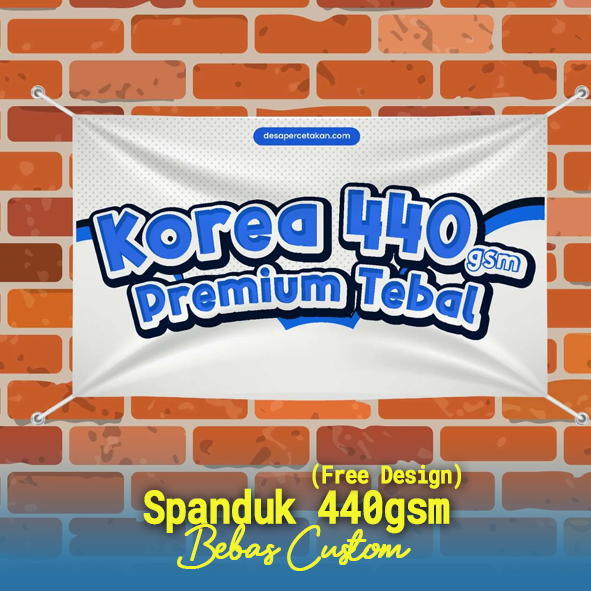 Spanduk Bahan 440 Korea Premium