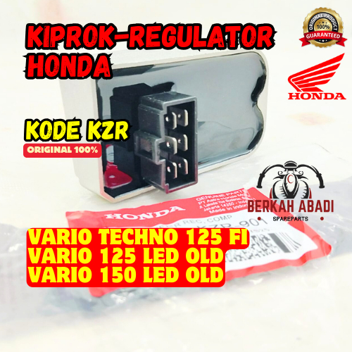 ORIGINAL KIPROK REGULATOR HONDA KZR VARIO TECHNO 125 FI VARIO 150 LED OLD VARIO 125 LED OLD PRESISI