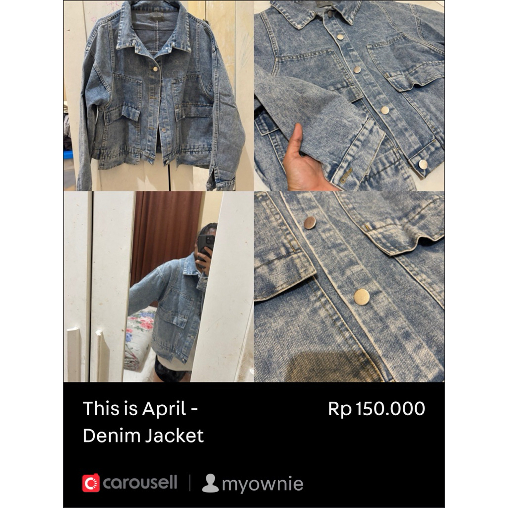 Denim Jacket - This is April