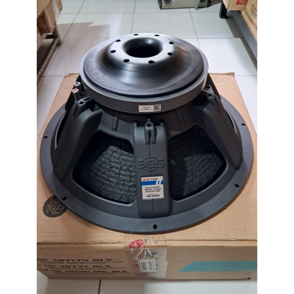 speaker 18inch ACR deluxe 18700 original speaker ACR 18inch