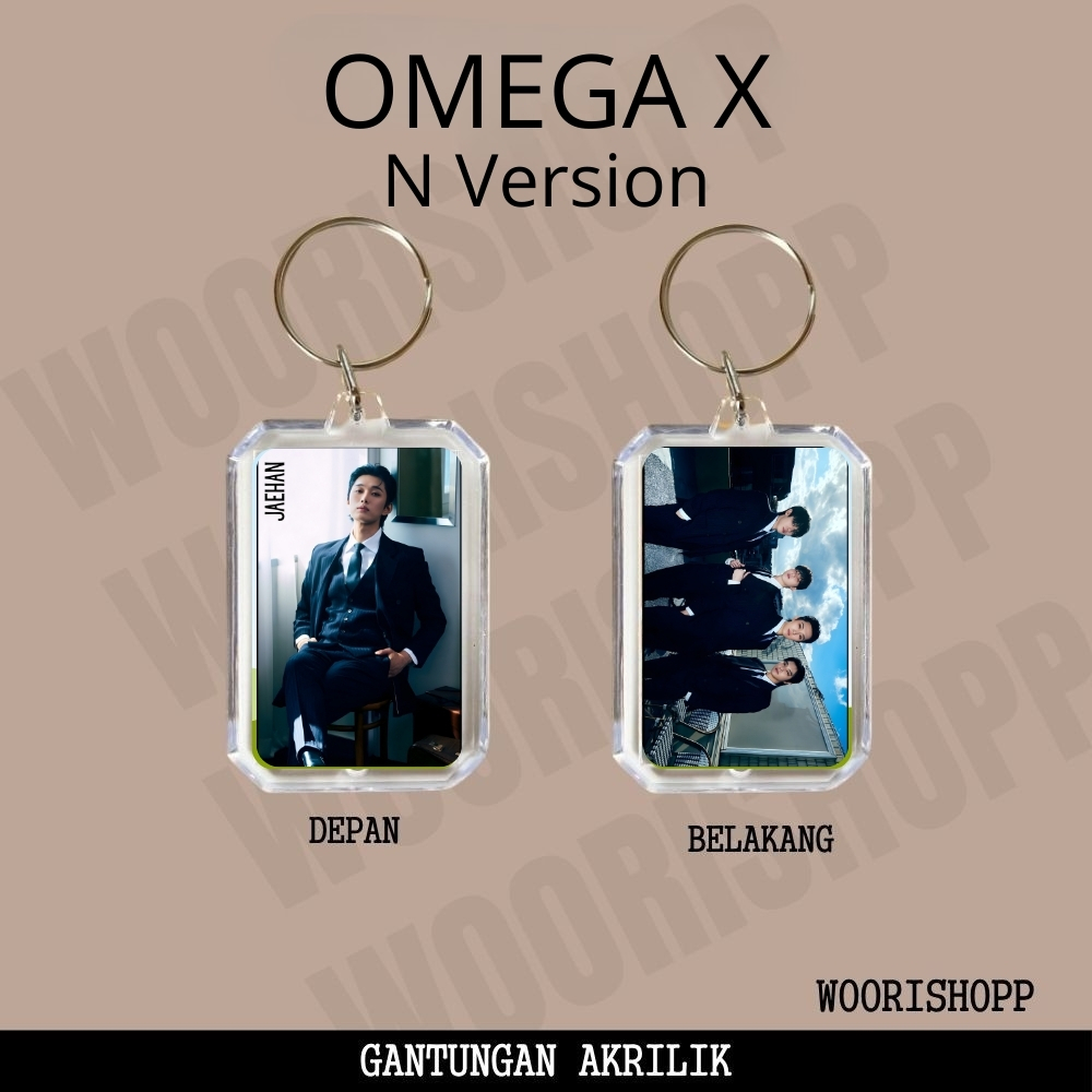 GANCI AKRILIK OMEGA X SWAY KEYCHAIN GANTUNGAN KUNCI ACRYLIC KPOP UNOFFICIAL JAEHAN JEHYUN XEN YECHAN