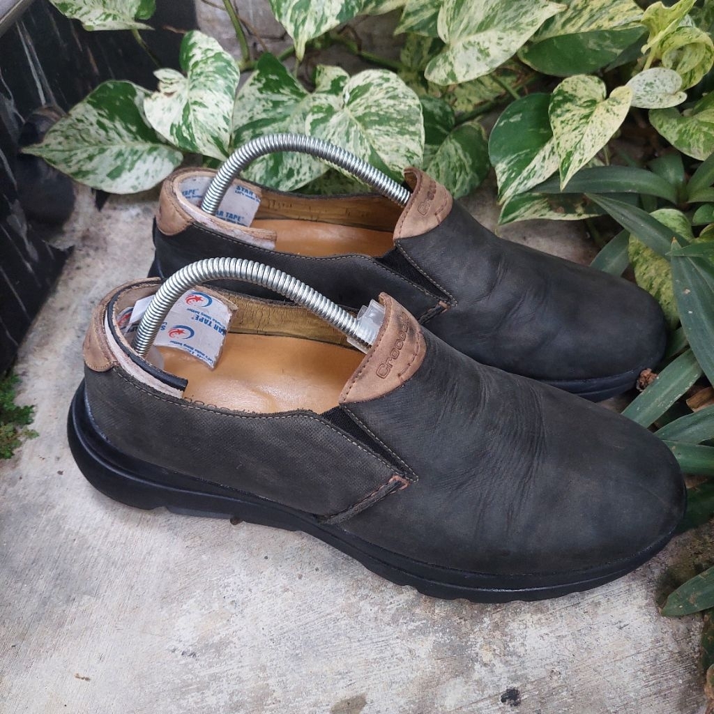 sepatu loafer second crocodile size 43(28cm)