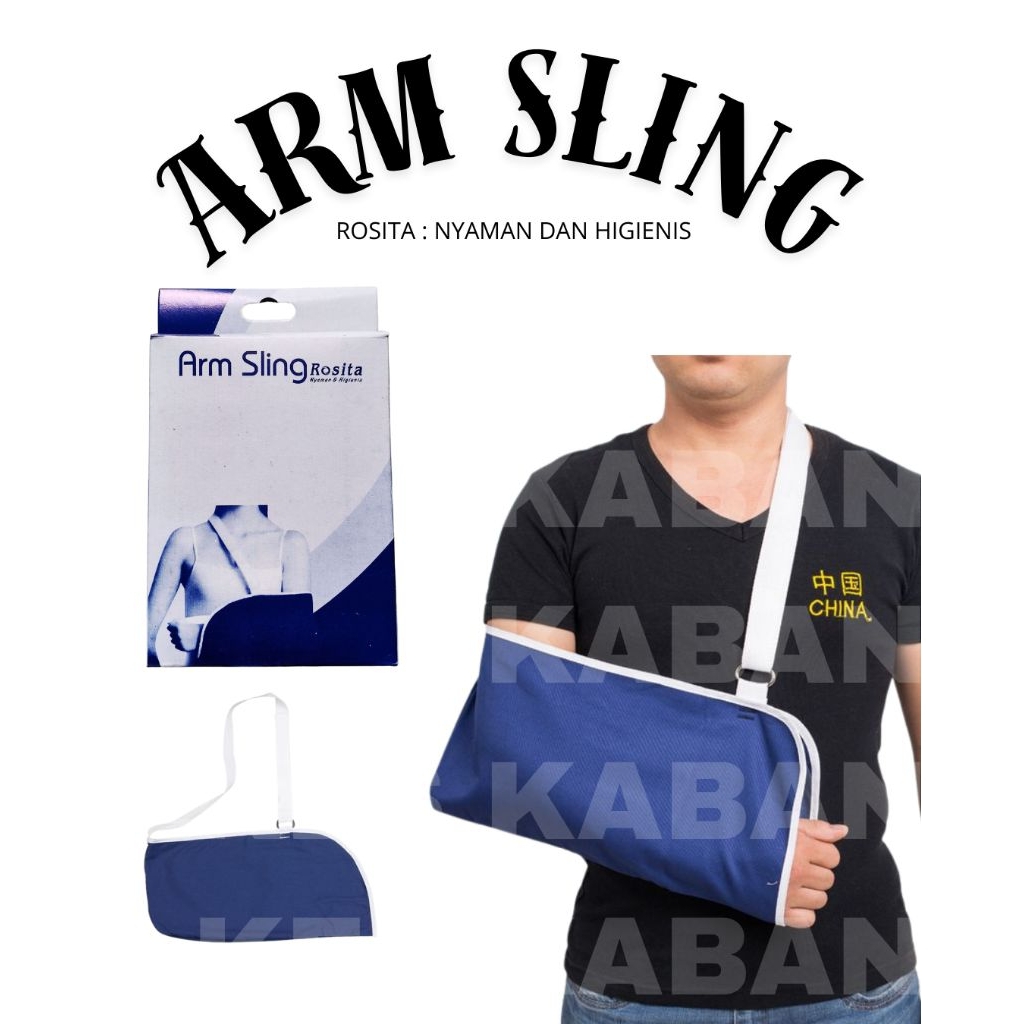 Penyangga Lengan ROSITA - ARM SLING - Dukungan Optimal, Nyaman, dan Mudah Disesuaikan