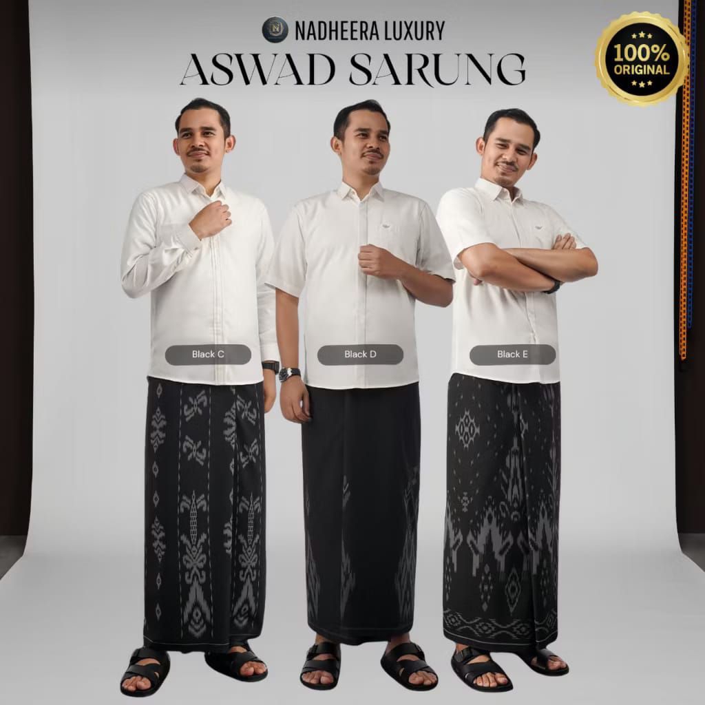 sarung aswad nadheera A&B