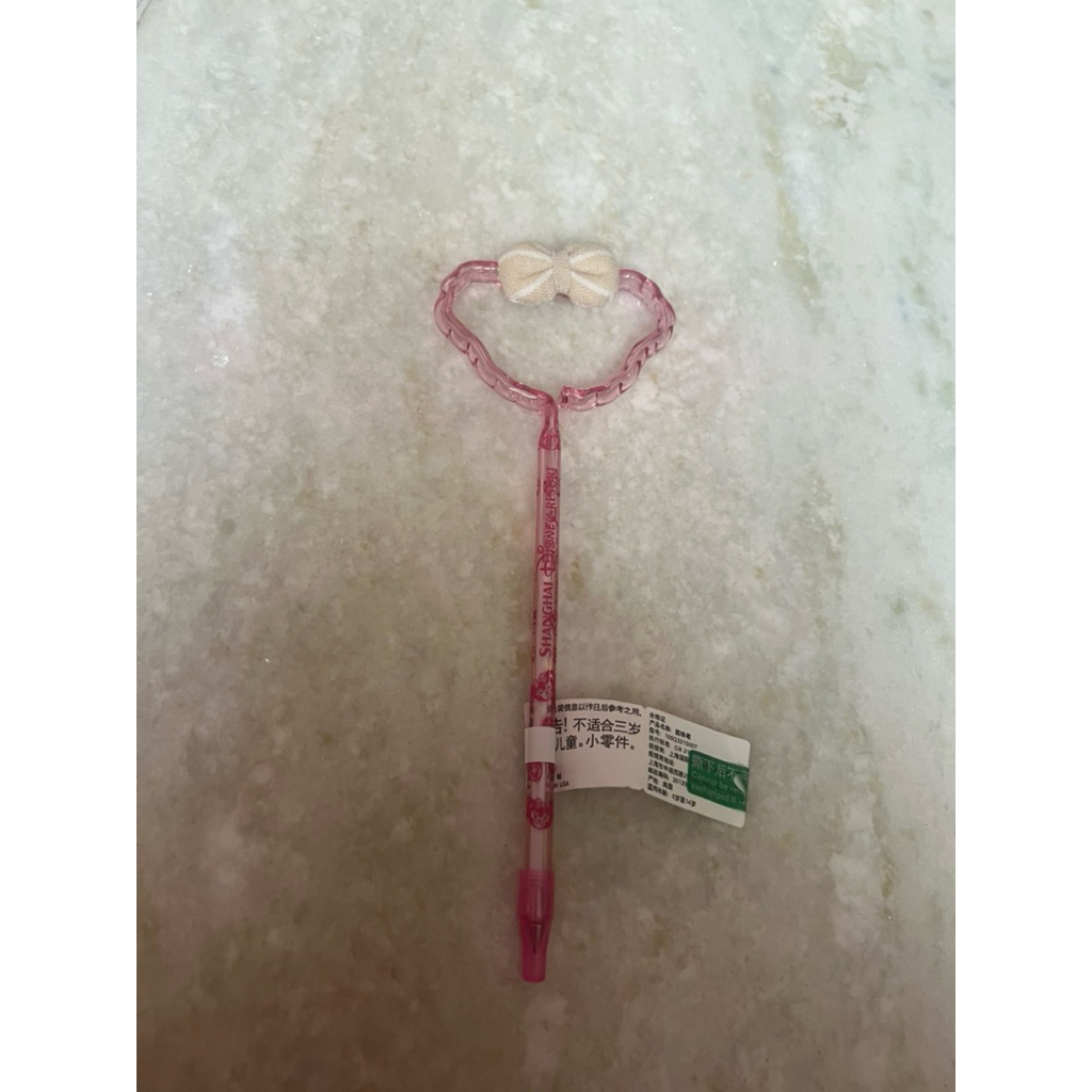 Pen Duffy Bear Shanghai Disneyland pink beruang