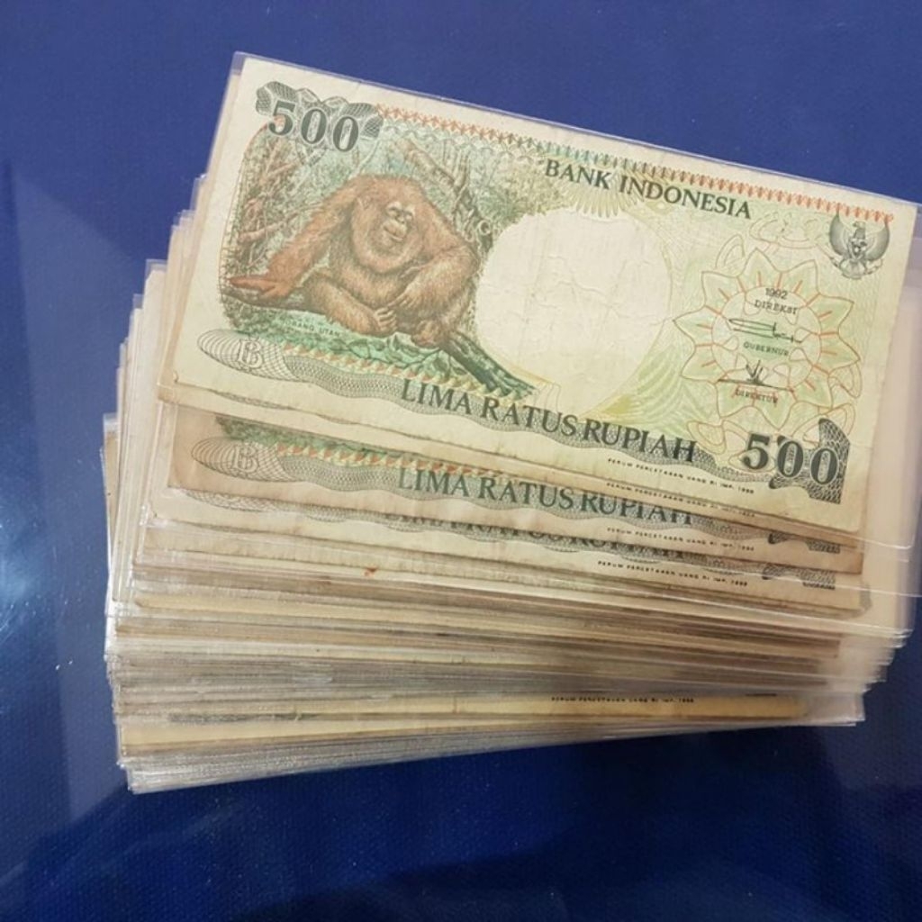 UANG LAMA 500 RUPIAH TH 1992