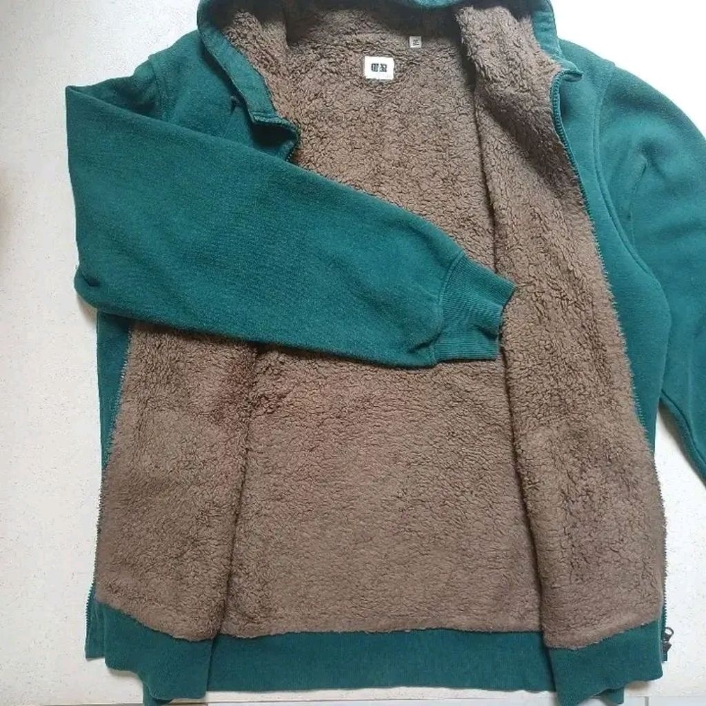 Hoodie Uniqlo sherpa