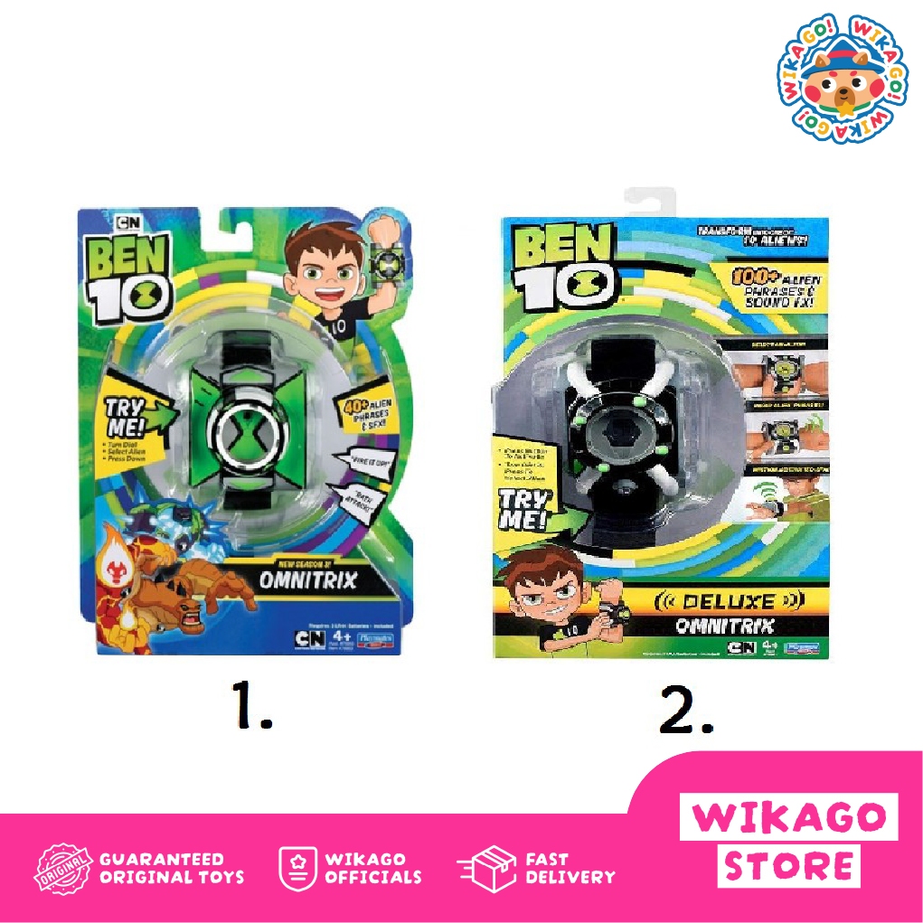 Ben 10 Basic Omnitrix & Deluxe Omnitrix Jam Tangan