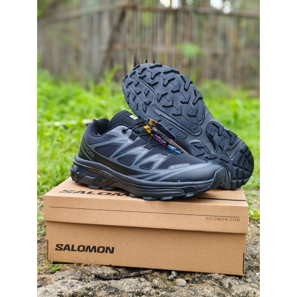 Cuci Gudang Sepatu Salomon Olahraga Trail Run Sepatu Hiking Tracking Sepatu Training Pria Wanita