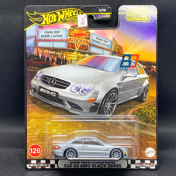 Hot Wheels Boulevard 2008 Mercedes-Benz CLK 63 AMG Black Series