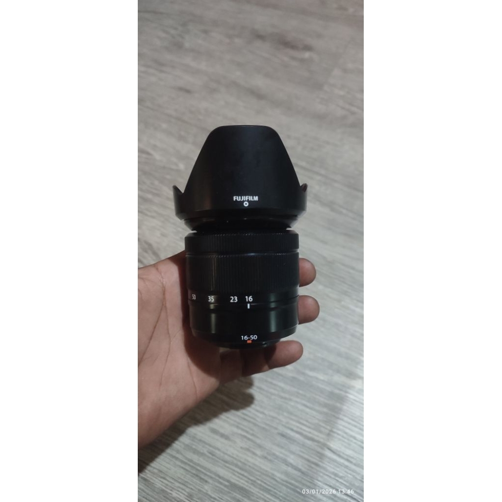 lensa kit Fujinon xc 16-50mm ois ii dan xc15-45mm