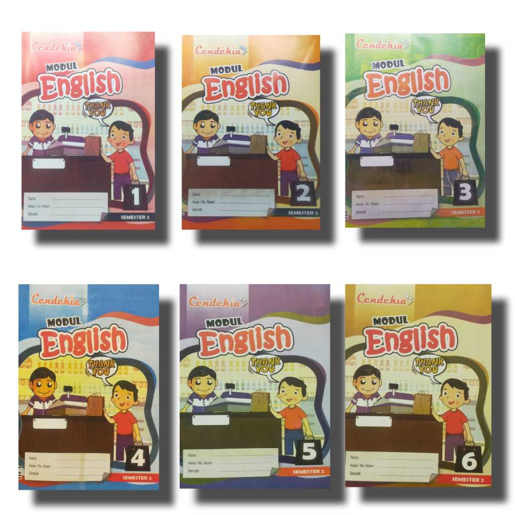 LKS MODUL ENGLISH KELAS 1,2,3,4,5,6 SEMESTER 2 - CENDEKIA