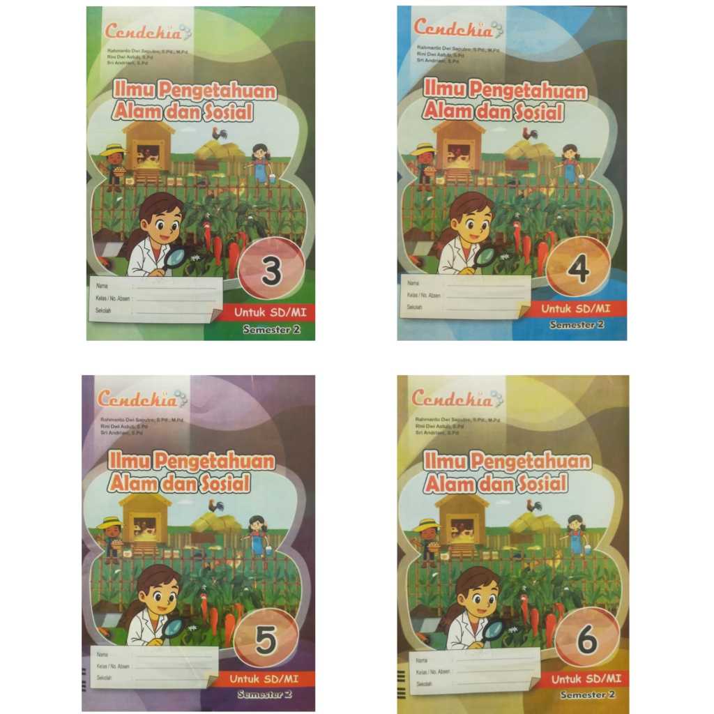 LKS ILMU PENGETAHUAN ALAM DAN SOSIAL KELAS 3-6 SEMESTER 2 - CENDEKIA