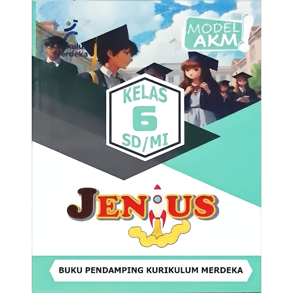 BUKU JENIUS KLS 6 SEMESTER 2 KURIKULUM MERDEKA 2025