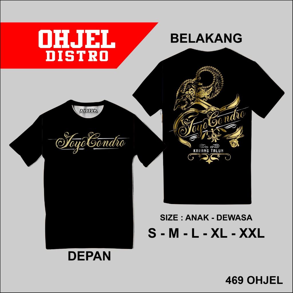KAOS DISTRO KEREN | DESIGN WAYANG JANOKO |