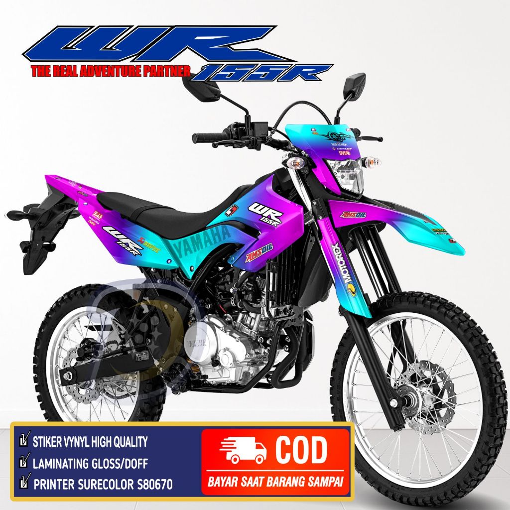 Stiker Motor WR 155 R Decal Yamaha Wr 155 Striping Yamaha WR155 Bunglon