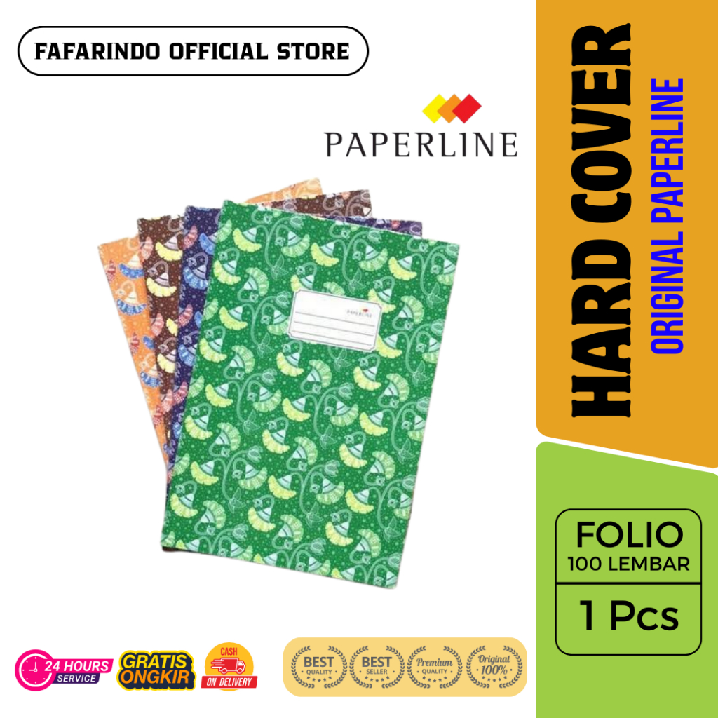 Paperline Buku Folio Bergaris