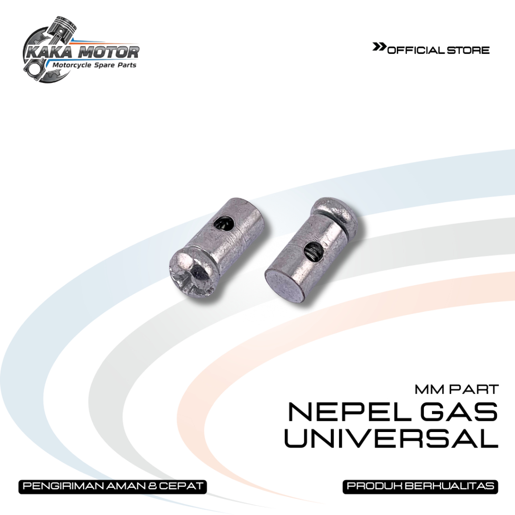 NEPEL GAS UNIVERSAL - NEPEL GAS PUTIH UNIVERSAL SEMUA MOTOR