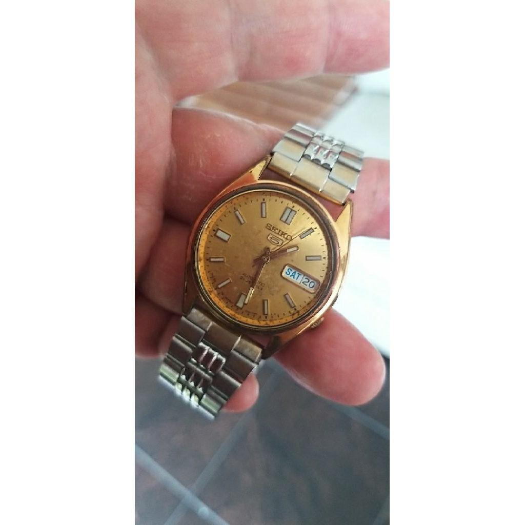 Jam tangan Seiko 5 Automatic / 7s26-6000/1996/100% Original JDM/Unisex/36mm/Good Condition