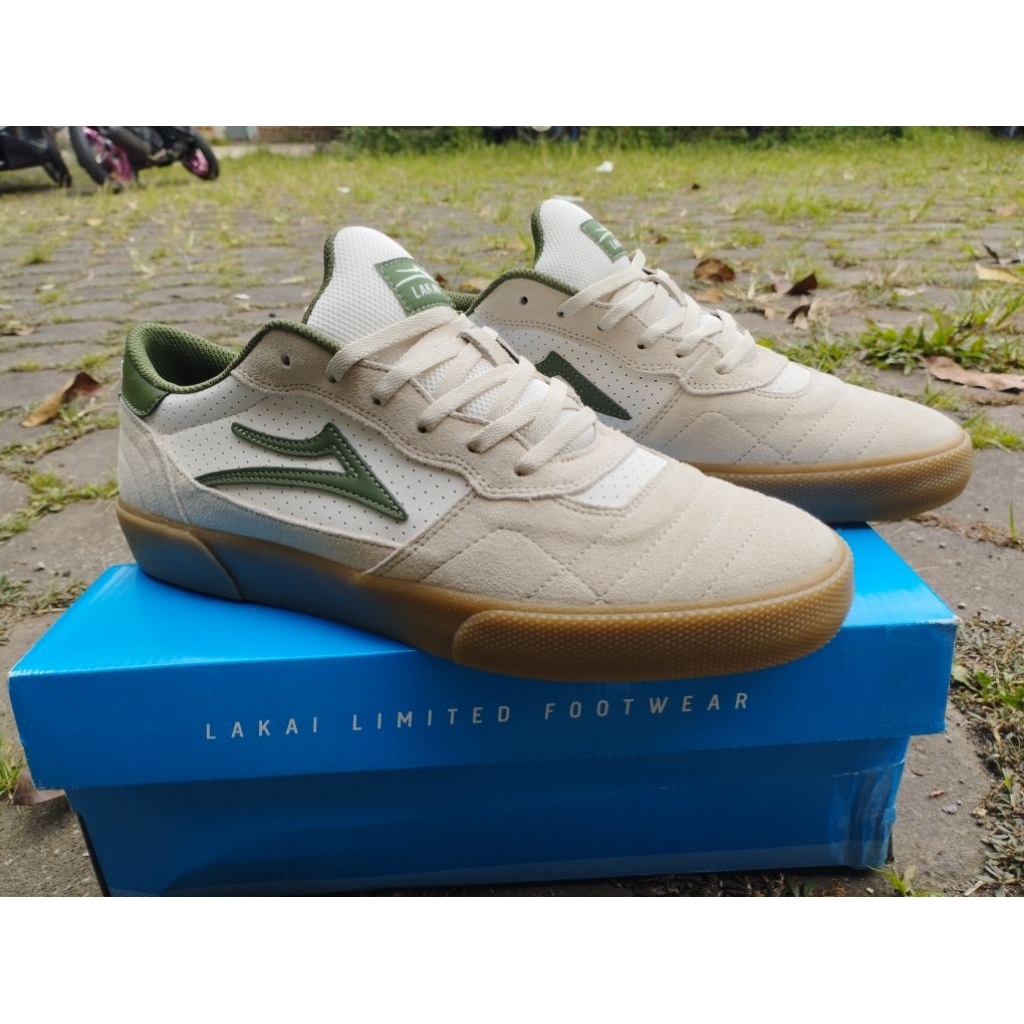 Lakai cambridge cream suede