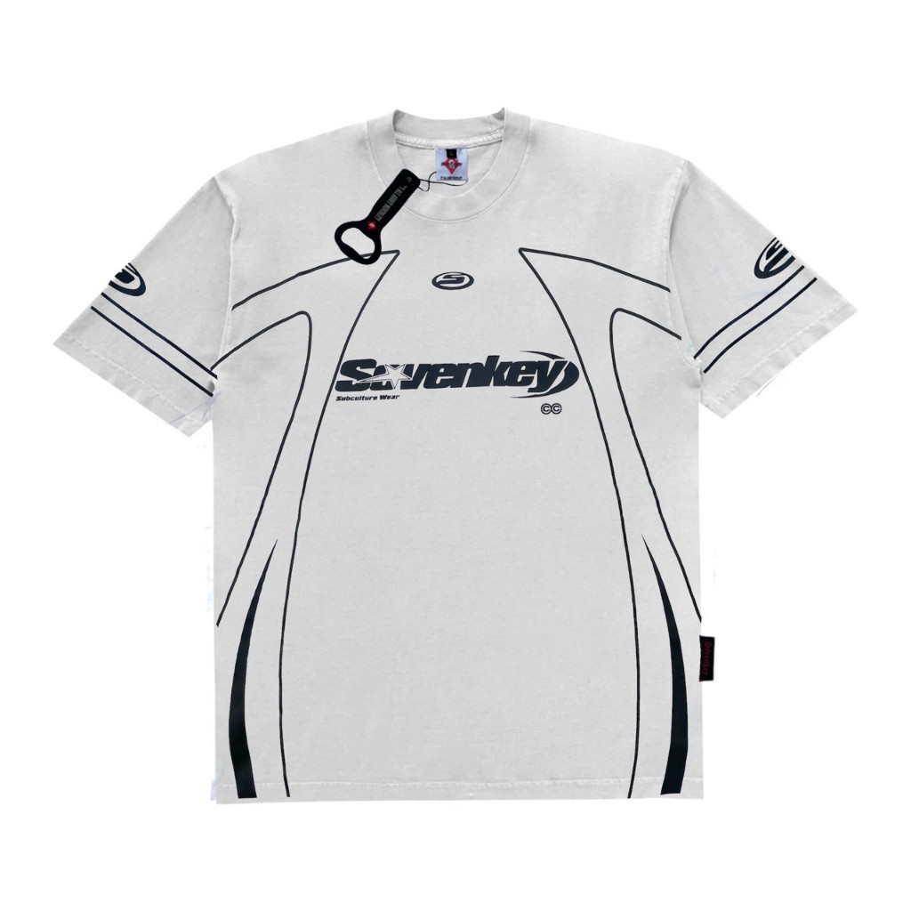 T-SHIRT DISTRO SEVENKEY SUBCULTURE PUTIH KAOS DISTRO SEVENKEY