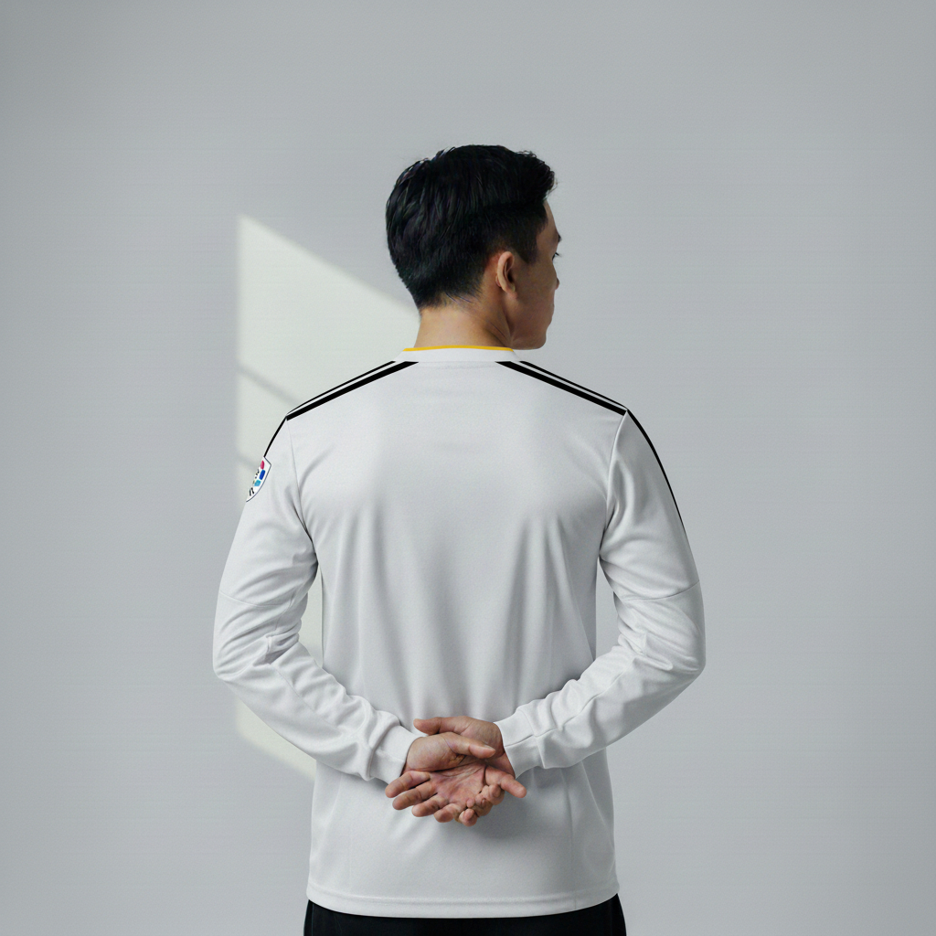 ATHLETIC SPORTWEAR - Jersey Vintage Bola Fantasy Real Madrid Home 2003-04 Fullprinting Casual - Atas