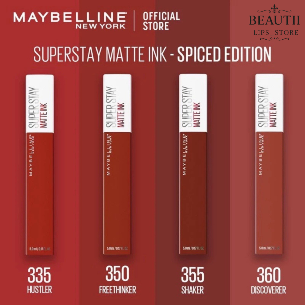 New Original Maybelline Superstay Matte Ink Lipstik Lipcream [BEAUTILIPSSTORE]