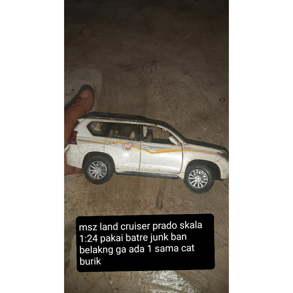 msz land cruiser prado skala 1:24 junk